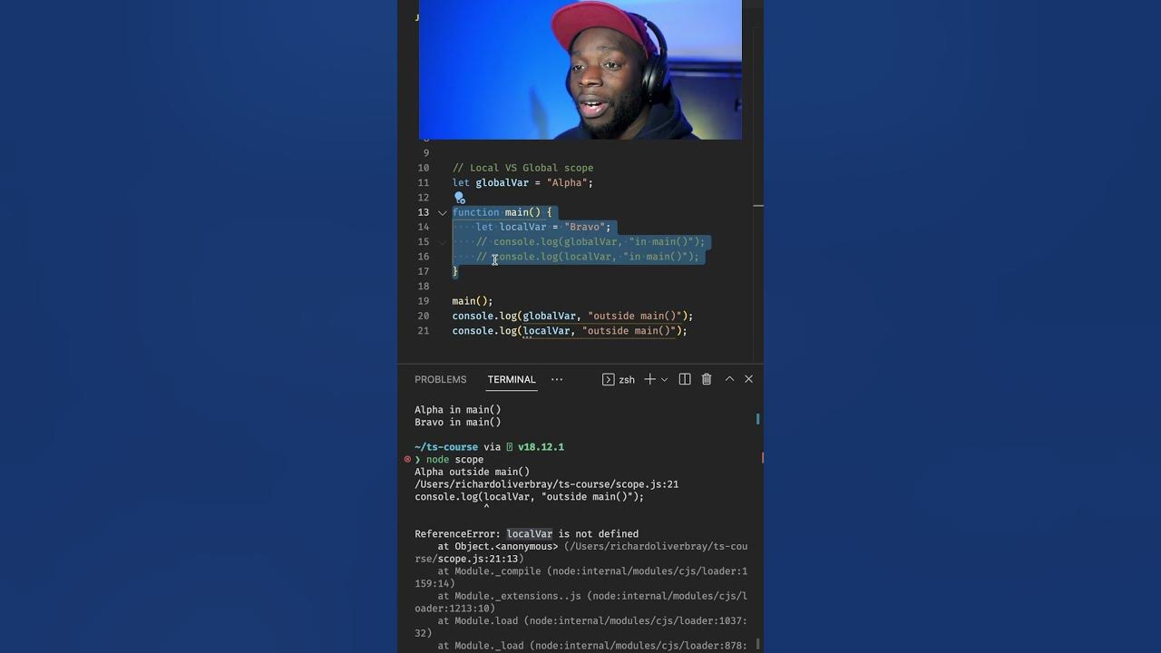 Beginner's Guide to JavaScript Scope - YouTube