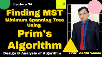 Finding MST using Prim