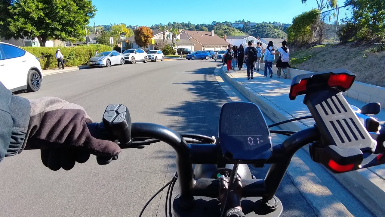 Day 2: School To Home On An Ebike! 