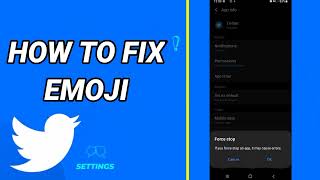 How To Fix Emoji On Twitter App screenshot 2