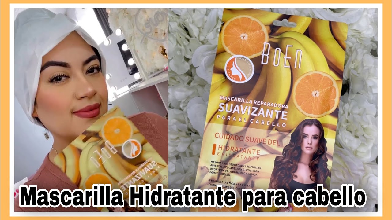 MASCARILLA HIDRATANTE PARA CABELLO DE / $20 ASÍ ME DEJÓ EL CABELLO 😱 - YouTube