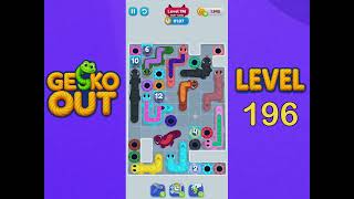 Gecko Out Level 196 Solution | Step by Step Walkthrough