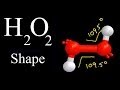 Molecular Geometry of H2O2