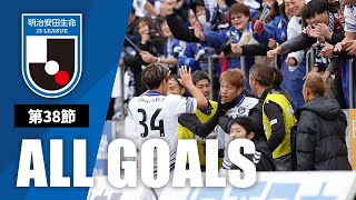 Ｊ３第38節の全ゴールまとめ！ALL GOALS：明治安田生命Ｊ３第38節