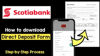Direct Deposit Or Payroll Form Scotiabank Download Scotiabank Direct Deposit Form & Payroll Slip