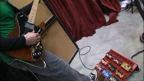 NAMM 2010. ZVEX booth. Eric Sexe presents ZVEX products Part 2