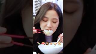 Jisoo mukbang🍡🍣🍩🍜🍛🥟 #recommended #blackpink #jisoo #asmr #shorts