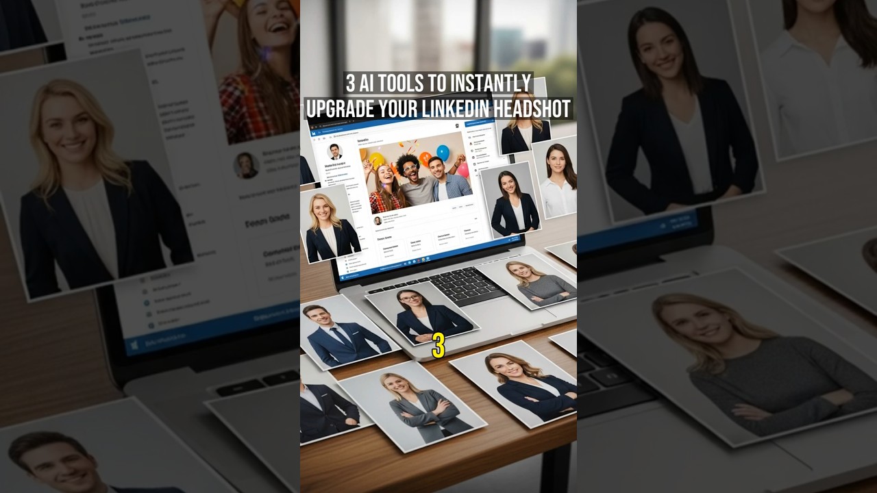 3 AI Tools to Upgrade Your LinkedIn Profile Headshot