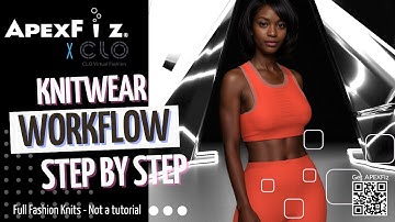 Creating Seamless knits in APEXFiz and CLO Virtual Fashion