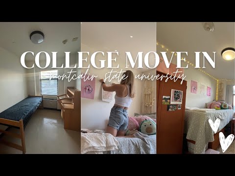 COLLEGE DORM MOVE-IN VLOG 2022 // Montclair State University: The Village Apartments
