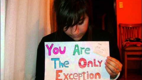 Hayley Nichole Williams Argentiana- The only Exception Fan video
