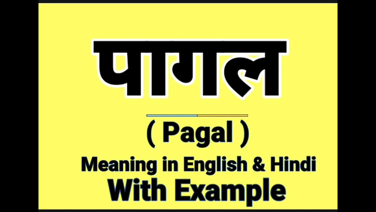 pagal-meaning-in-english-daily