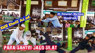 Tak hanya jago Hadrah,tapi juga jago pencak silat. santri KHR Kholil As'ad| PP Walisongo Situbondo