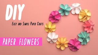 Diy paper flowers - very easy and simple crafts. how to make flower
complete tutorial. origami more videos: 1. m...