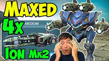War Robots Gameplay Mk2 Maxed Ion Spectre ZAAAP! WR
