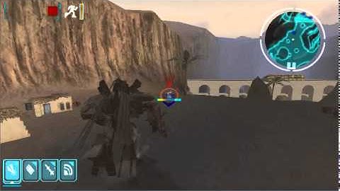 Transformers The Game PSP Mission 03 Qatar Base