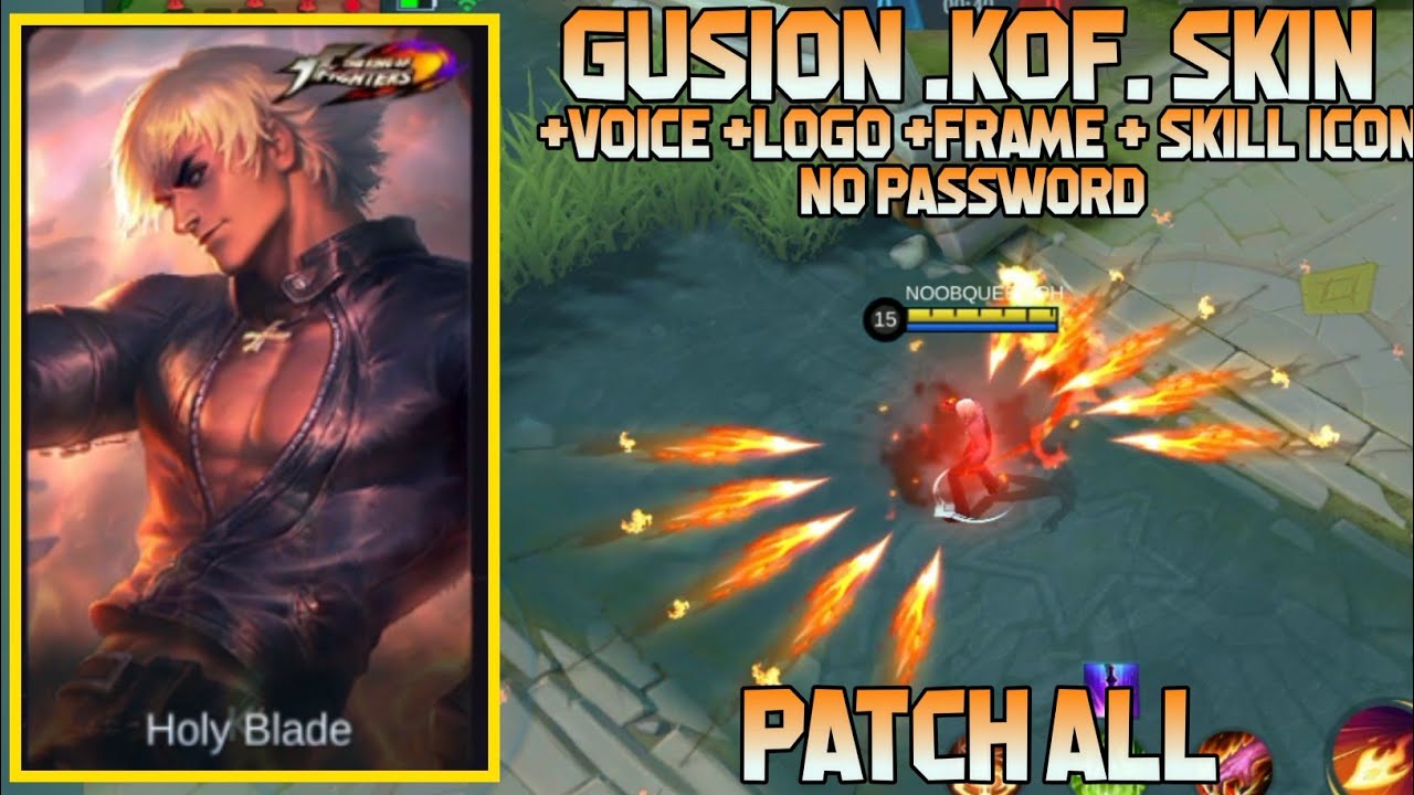 Gusion Kof Skin Script With Voice No Password Mobile