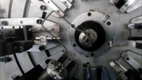 Vinston US CNC 12-420R Sample 6 - Wire Form - Camless Multi-Axis Spring Former