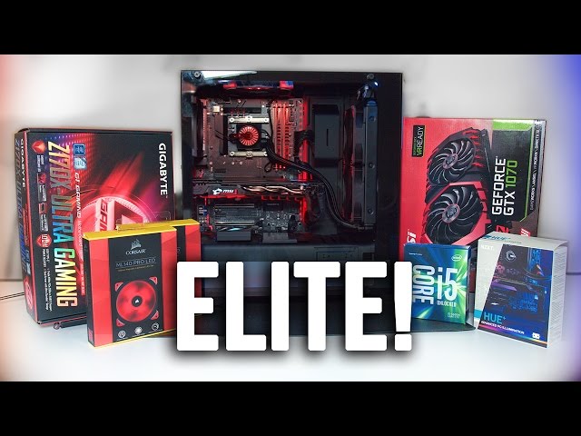 ★SETUP-EXE★ I'M CUTE TOP SEXY $1400 Red & Black PC Build w/ NZXT S340 Elite - YouTube