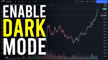 How To Enable Trading View Dark Mode (Quick & Easy)