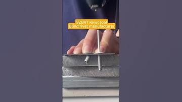 Use rivets with electric rivet tools. #rivet #rivetgun #riveter #tools #blindrivet
