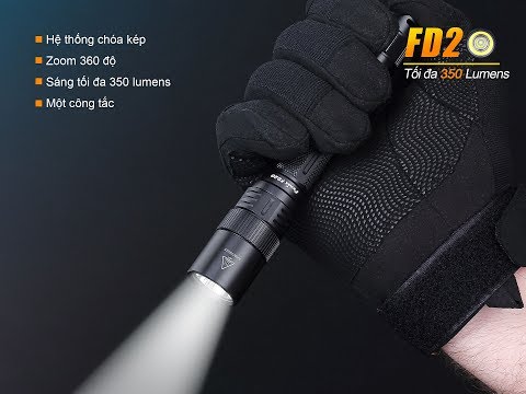 Cùng xem beamshot thực sự của đèn pin Fenix FD20