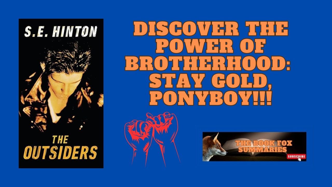 What Makes The Outsiders by S.E. Hinton a Classic? Full Summary , Stay ...
