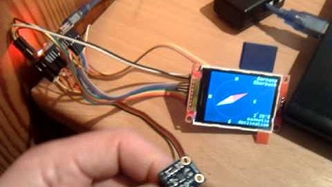 HMC5883L compass demo