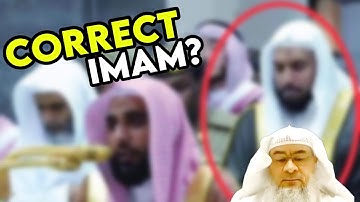How to correct Imam if he makes serious mistakes in Quran by omitting or changing some words