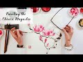 Painting the chinese magnolia