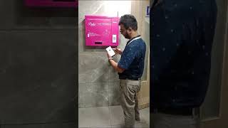 QR Code Operated Sanitary Napkin Vending Machines
