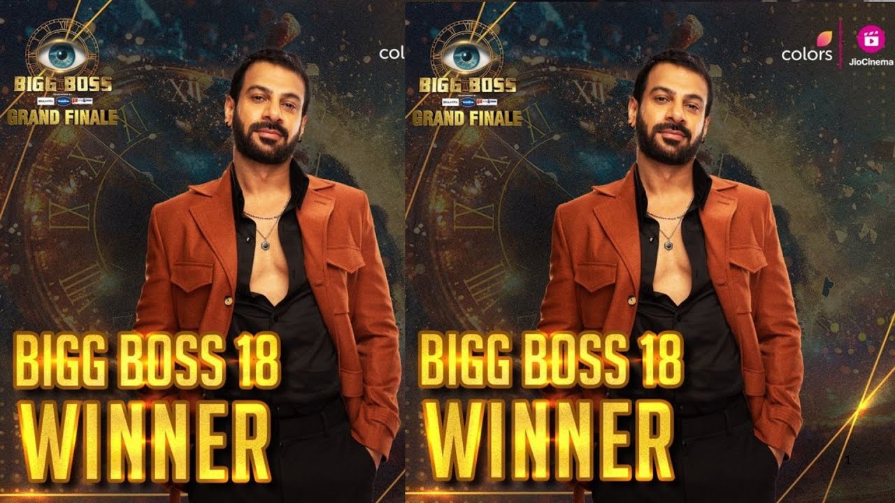 Bigg Boss 18 Winner Karan Veer Mehra .. Beat Vivian Dsena