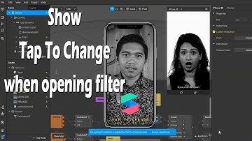 How To Show Tap To Change on Spark AR | Tutorial