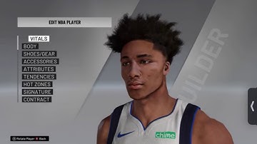 mikey willams face creation for 2k21 face scan app use only !