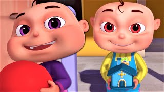 Zool Babies Playing With Dough Houses | Nursery Rhymes & Kids Songs | Zool Babies Songs