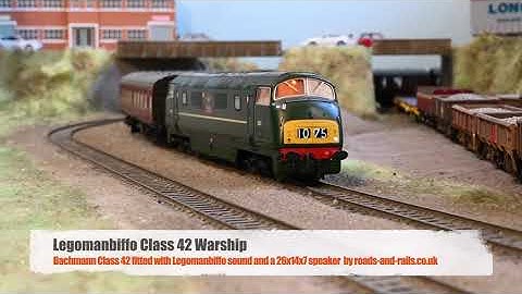 Bachmann Class 42 Warship With New Legomanbiffo DCC Sound