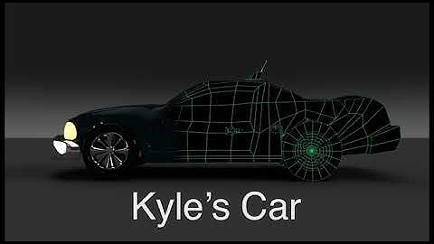 Student Car Design | Kyle Payne | Intro Into Maya | Exceptional Minds Academy
