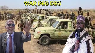 WAR CUSUB DEG DEG dagalka ka soda awdal iyo bur madow News.........