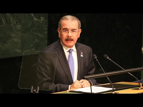 Danilo Medina proclama compromiso RD con objetivos de desarrollo y Agenda 2030