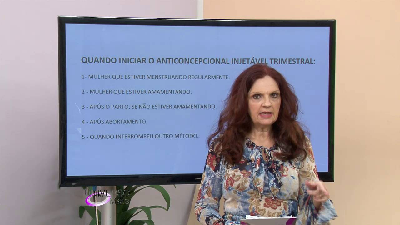 INJEÇÃO ANTICONCEPCIONAL DE USO A CADA 3 MESES