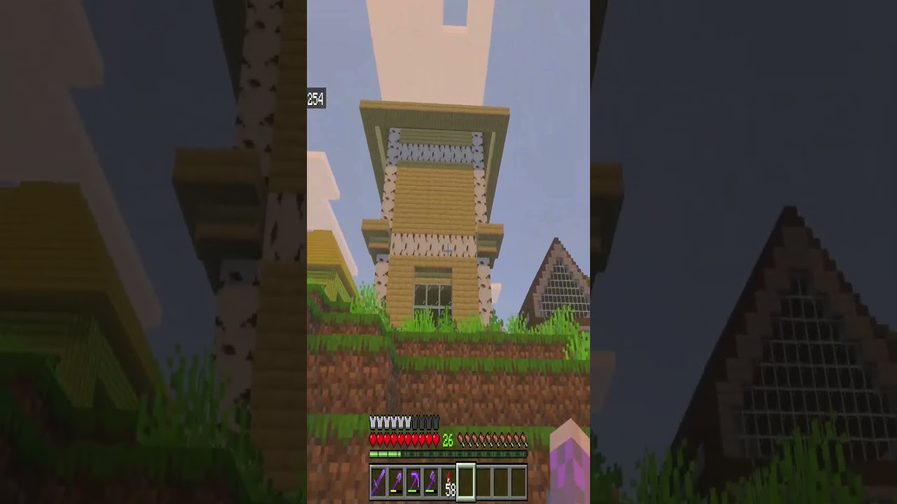 Minecraft Birch Wood Villager Building Update 3 