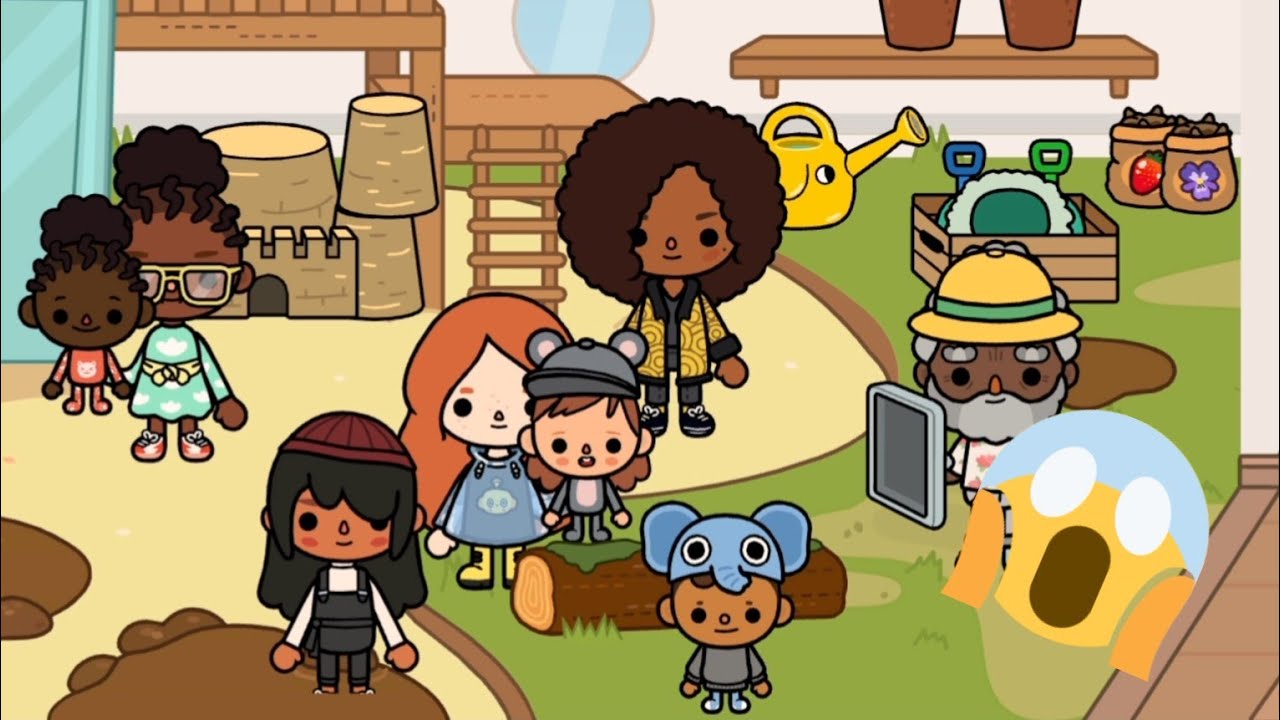 הגן של ליבי נשרף 😱😱 | טוקה בוקה