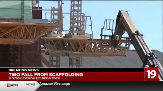 2 injured after falling off Rocky River scaffolding: Police