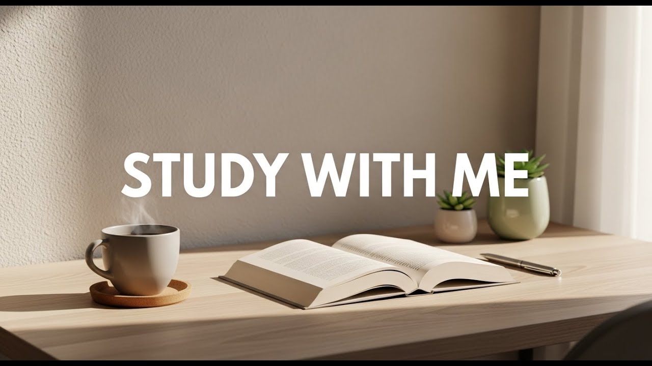 Youtube Study 1-Hour Study With Me | Calm Piano | No Distractions | Focus Music - YouTube