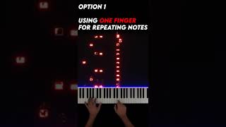 How to Play Rush E Really FAST #shorts #rushe #pianotutorial