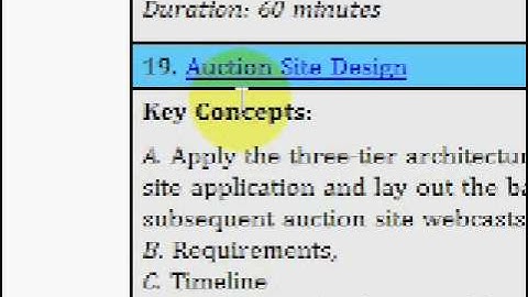 ASP.NET Soup 19 Auction Site Design