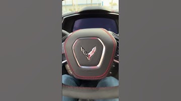 New C8 Chevrolet Corvette - Start up and dash cluster!