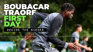 Boubacar Traore arrives at Wolves | The first look at our new signing in training