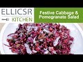 Festive Cabbage and Pomegranate Salad