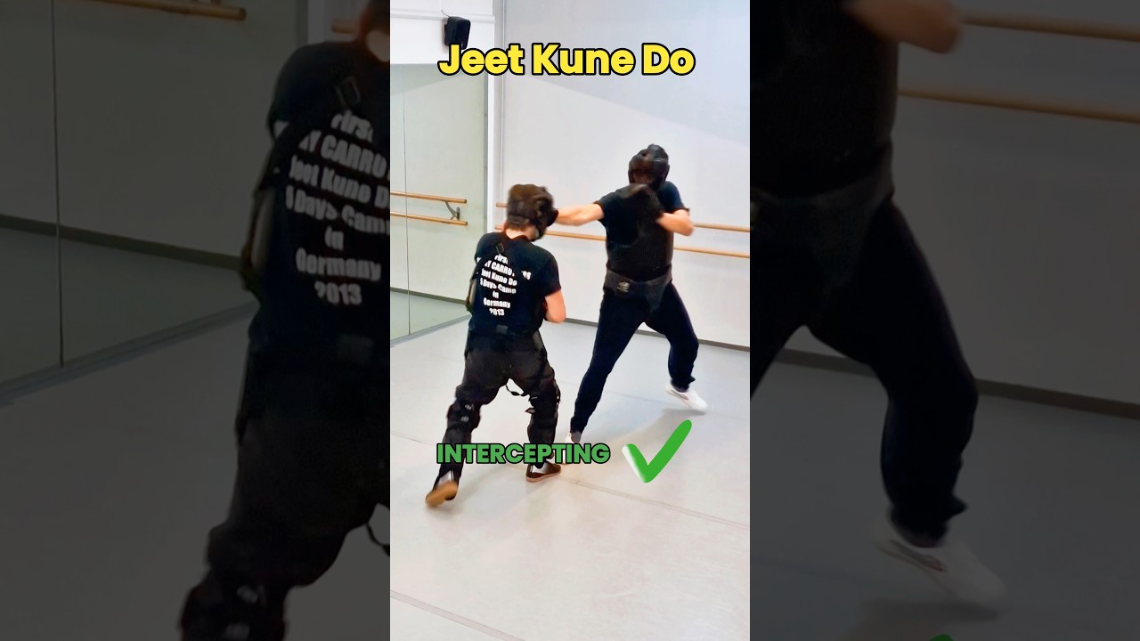 Jeet Kune Do Intercepting Fist Or Foot 